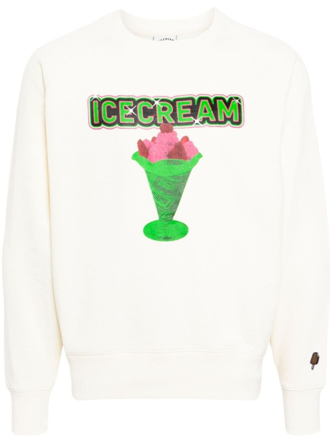 

ICECREAM толстовка с логотипом, нейтральный цвет