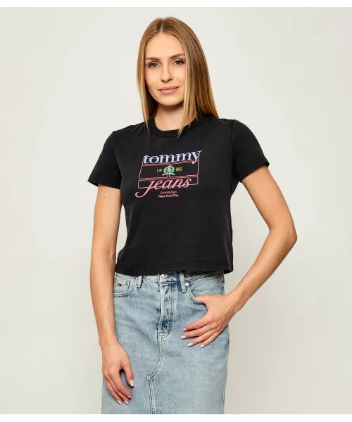 

Футболка Regular fit Tommy Jeans, серый