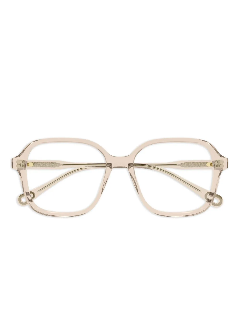 

Очки в квадратной оправе Chloé Eyewear, розовый