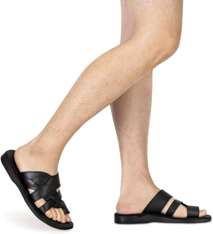 Мужские сандалии Aron Jerusalem Sandals, черный — фото 2