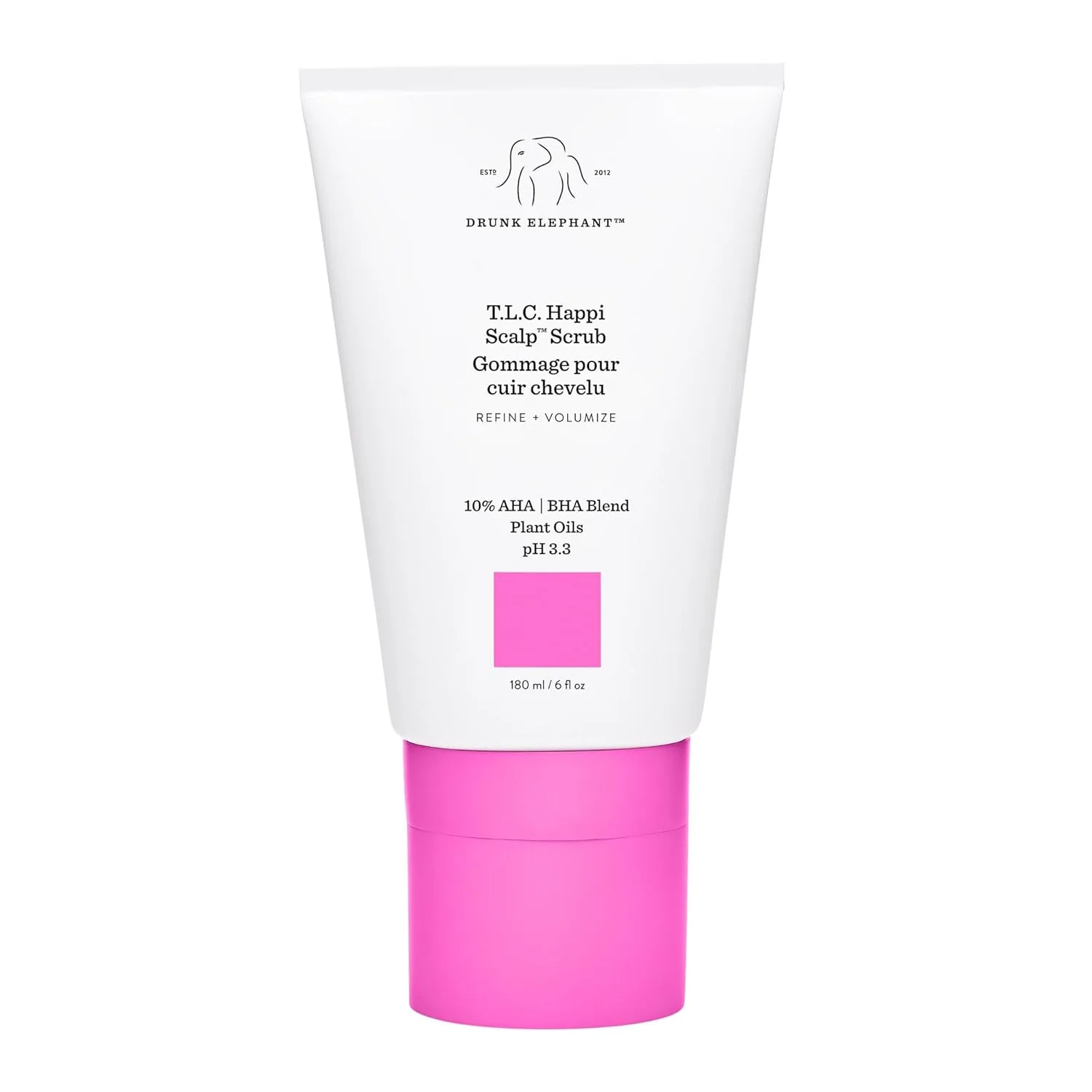 Drunk Elephant T.L.C. Happi Scalp Scrub, 180 мл, без сульфатов, клинически чистый, без жестокости