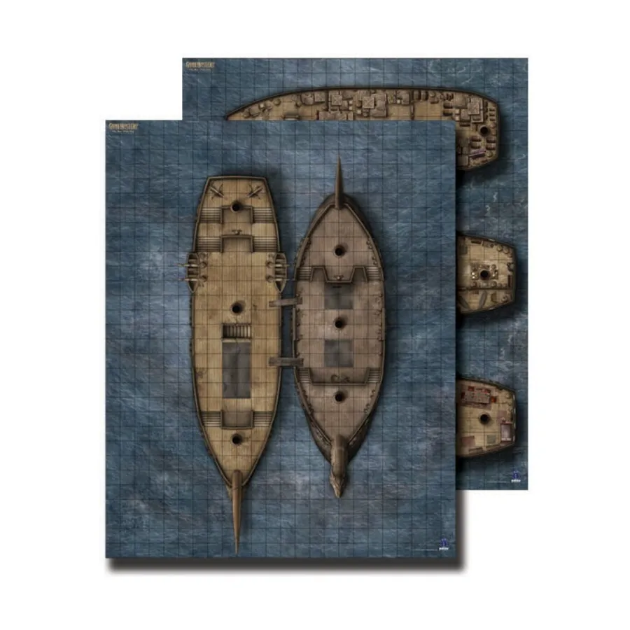 

Флип-мат - Пиратский корабль, GameMastery - Flip-Mats - Assorted