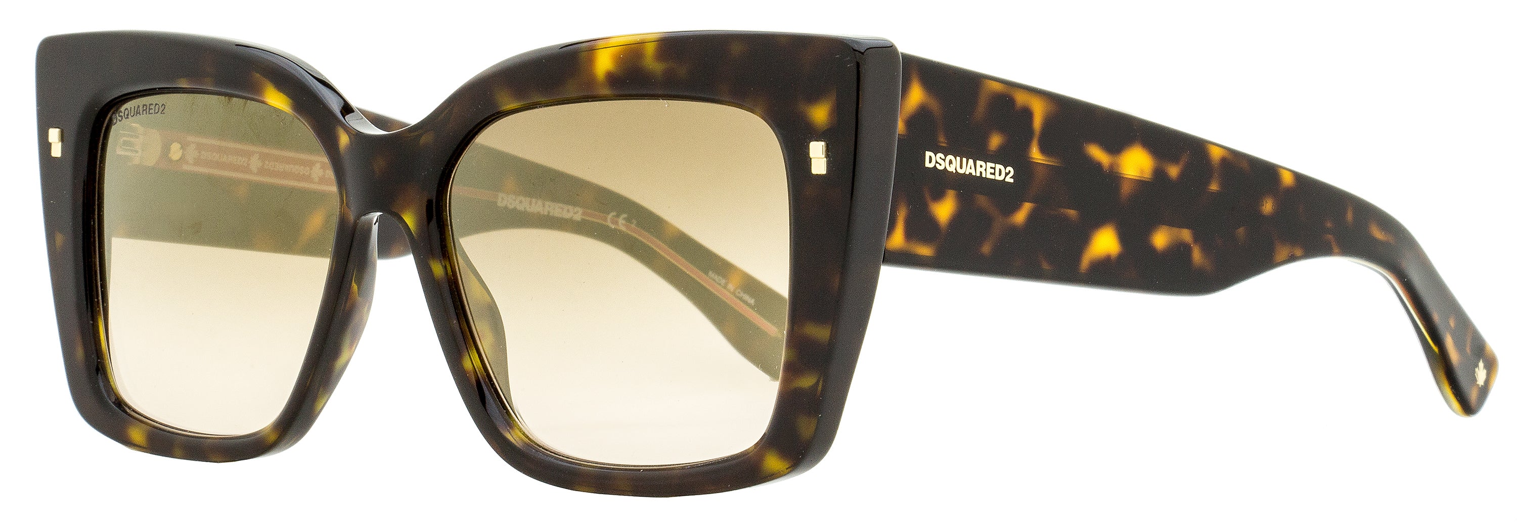 

Женские изысканные солнцезащитные очки Dsquared2 D20017S 086JL Havana 54 мм
