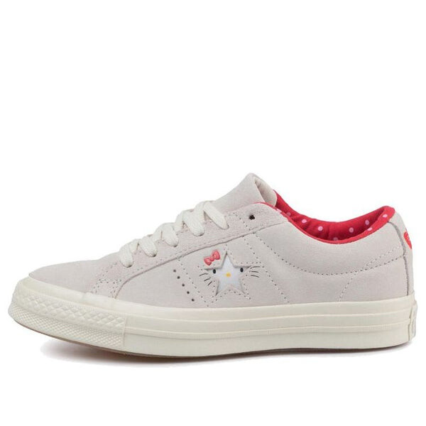 

Кроссовки hello kitty x one star suede low top 'white' Converse, серый