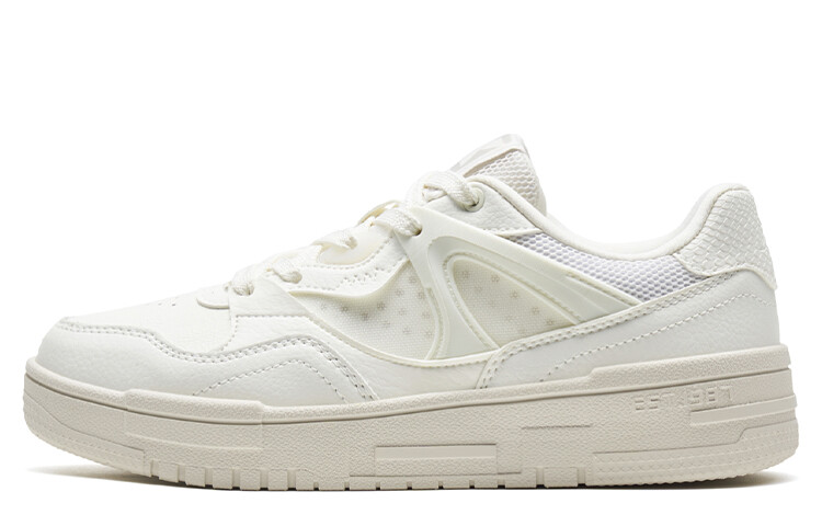 

Кроссовки XTEP Skateboarding Shoes Women's Low-top Sail White, белый