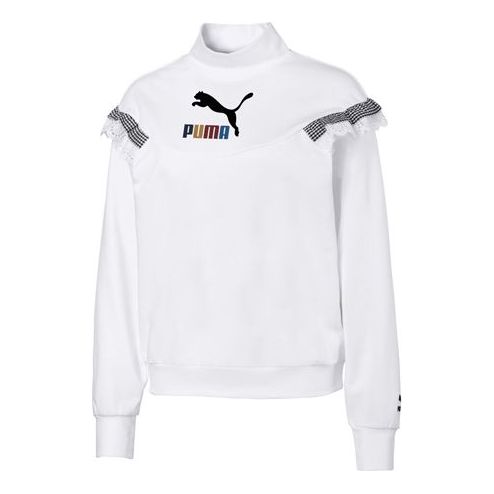 

Свитер PUMA x TYAKASHA Turtleneck Sweater White 595555-02, белый