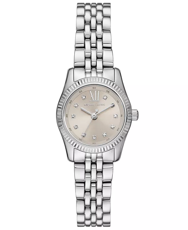 

Женские часы Lexington с тремя стрелками из нержавеющей стали, 26 мм Michael Kors, silver-tone