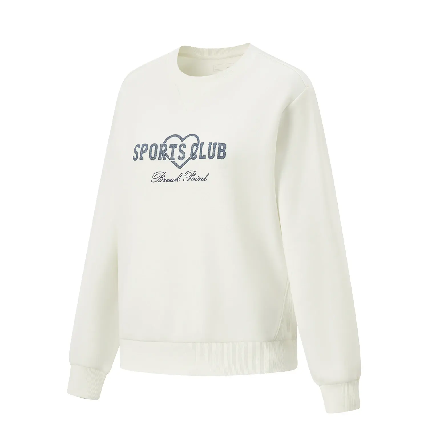 

LINING Sports Lifestyle Collection Sports Trendy Collection Sweatshirt Women's Ivory