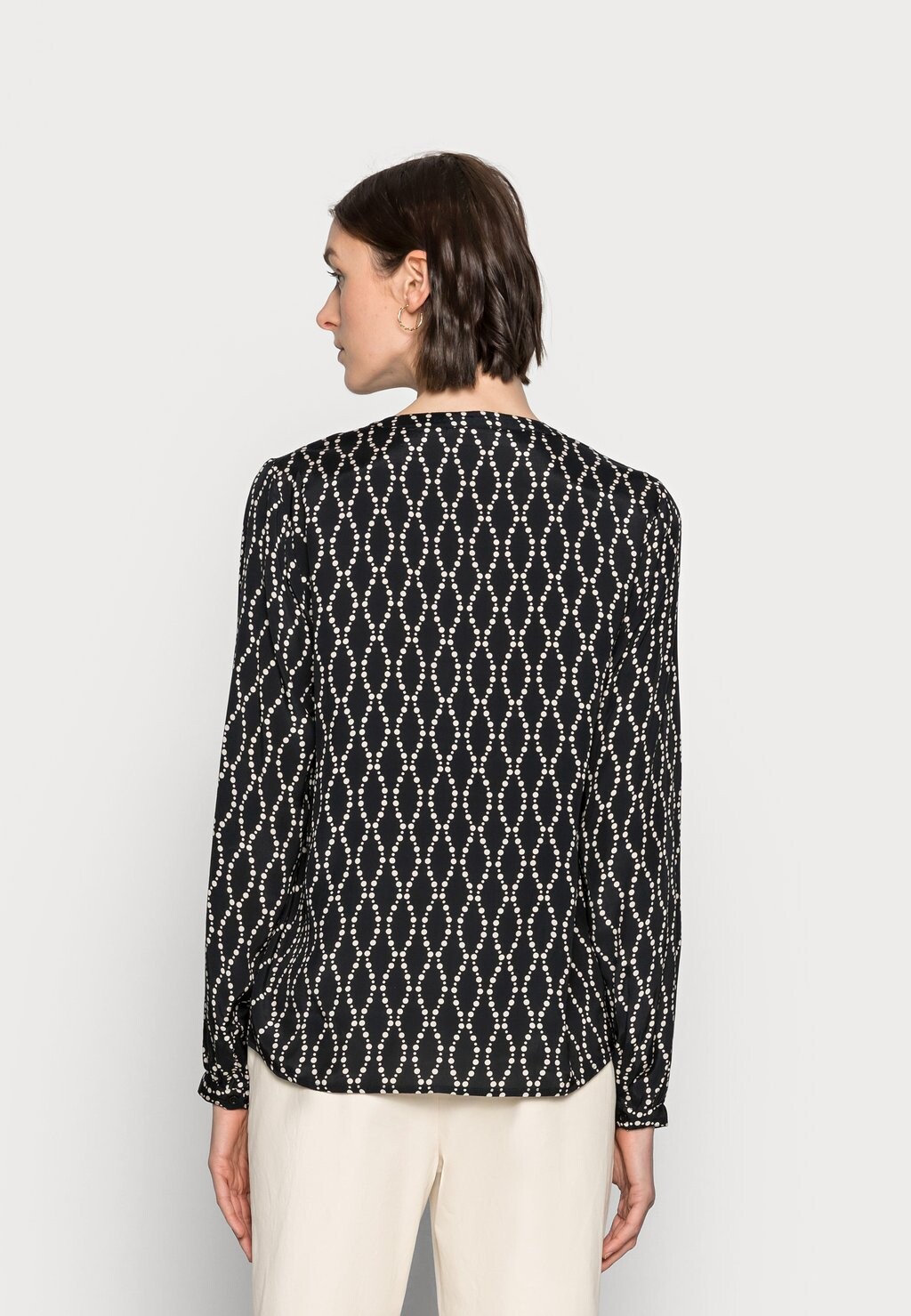 

Топ с длинным рукавом Olan Blouse Kaffe, черный