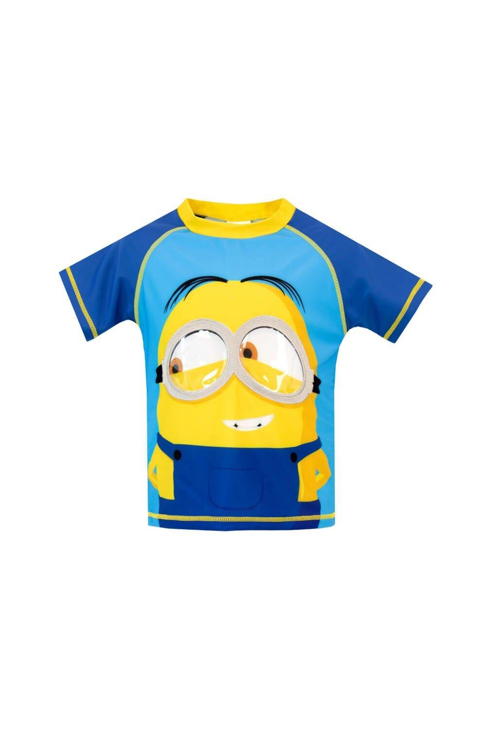 Купальник Minions, комплект из двух предметов для плавания Despicable Me, синий — фото 2