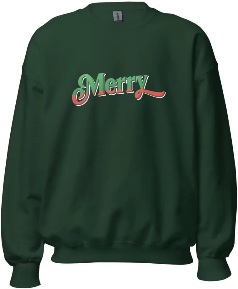 

Рождественский свитшот с круглым вырезом