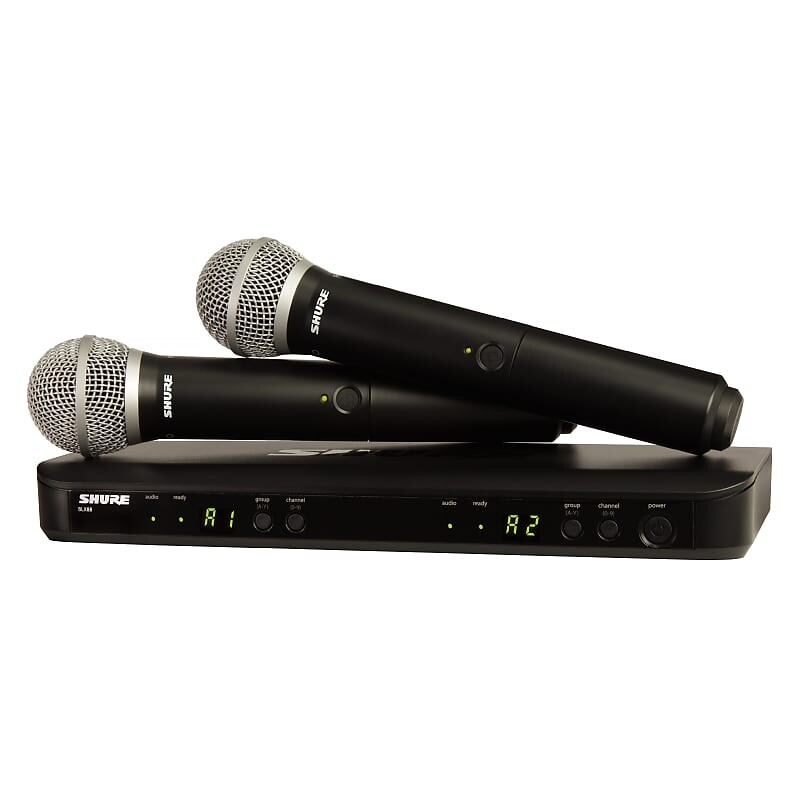 

Беспроводная микрофонная система Shure BLX288 / PG58-H10