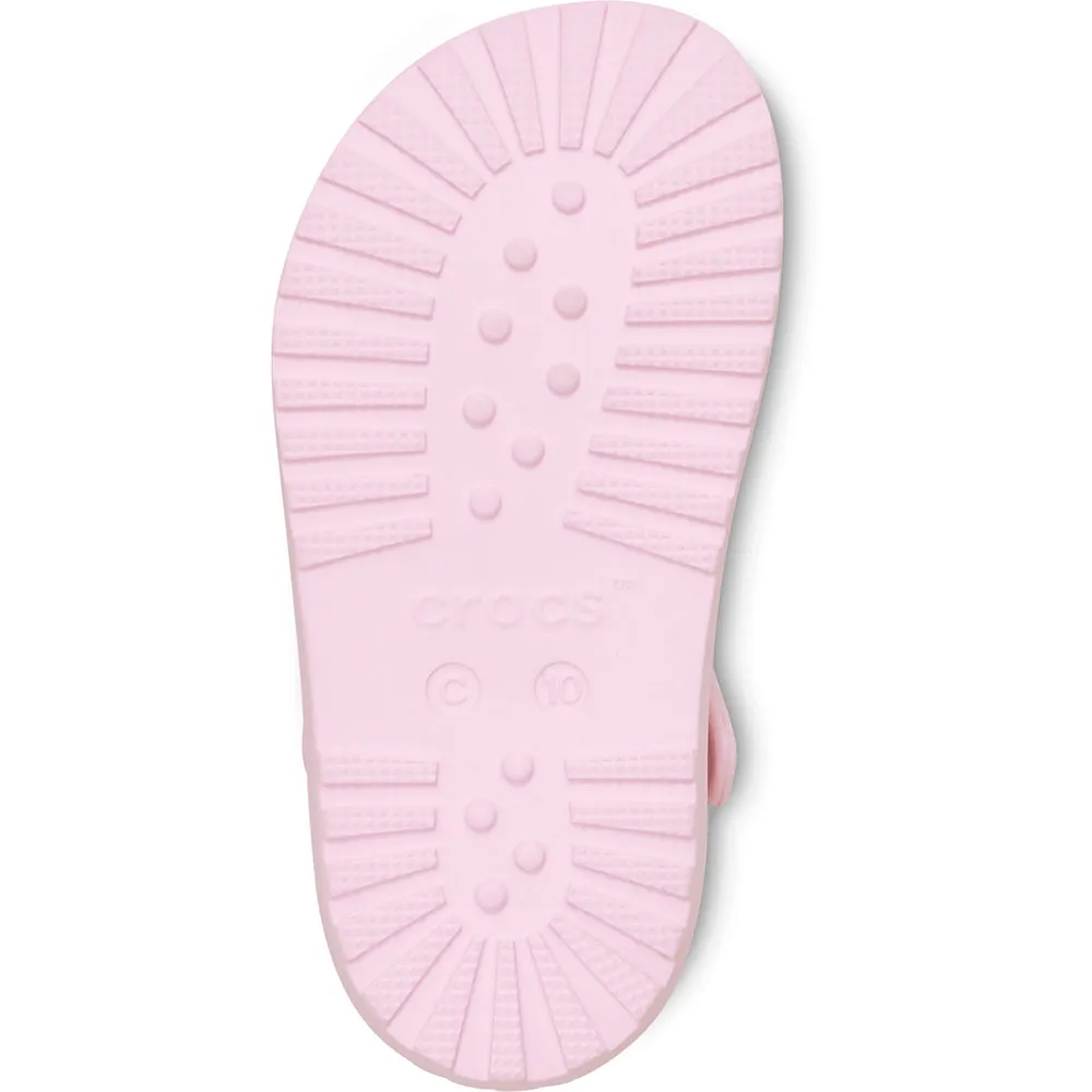 Классические сандалии Crocs Fisherman T, розовый — фото 2
