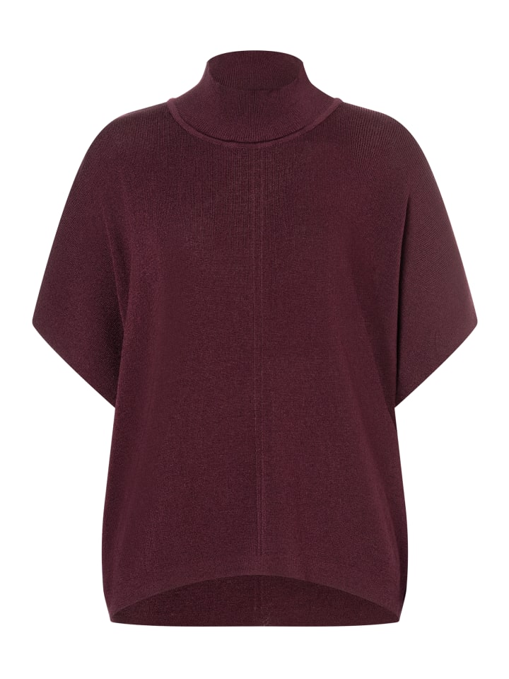 

длинный свитер в стиле кейп с короткими рукавами цвета рубиновой орхидеи More & More