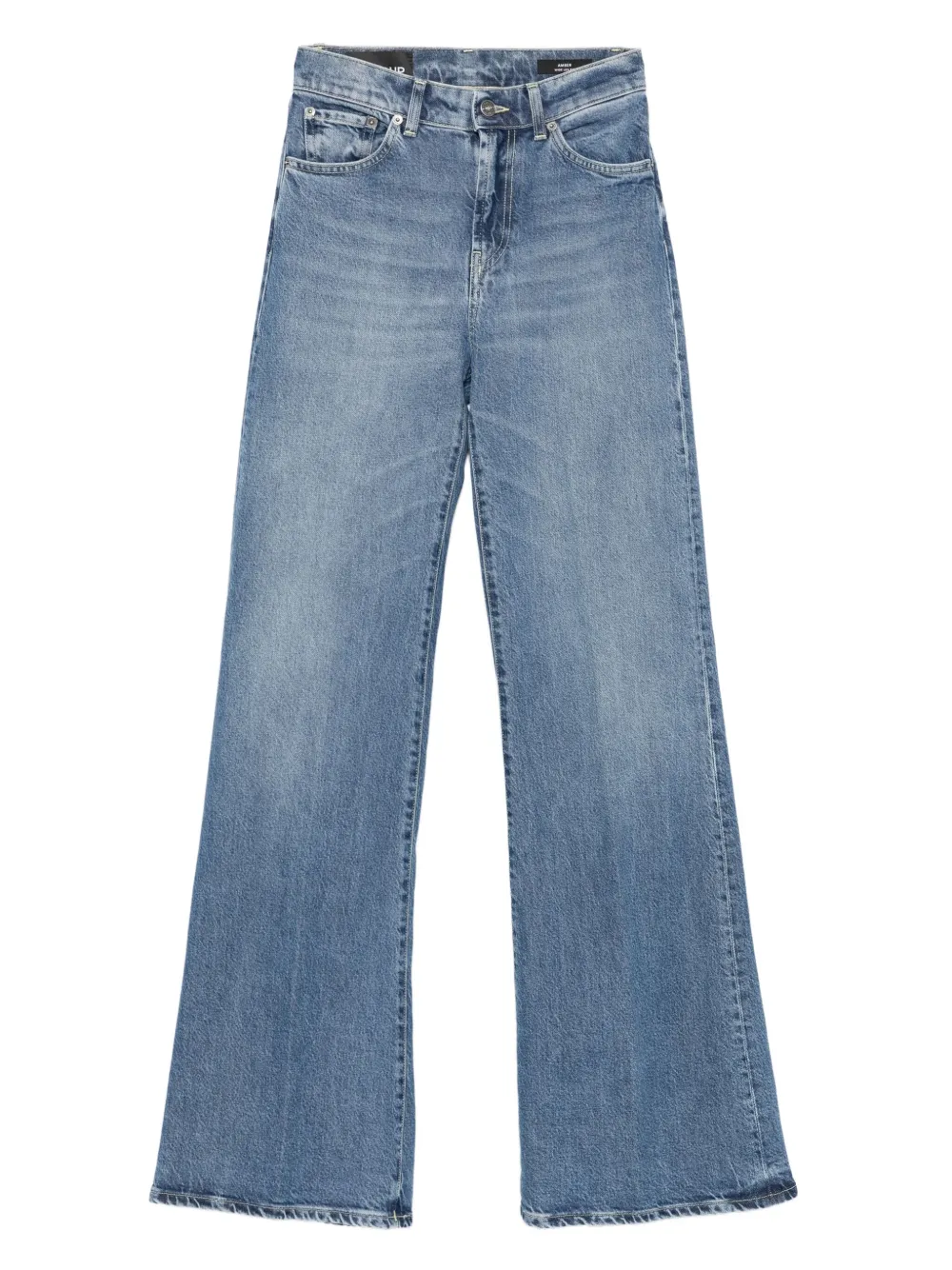 

Джинсы с нашивкой-логотипом Dondup, синий