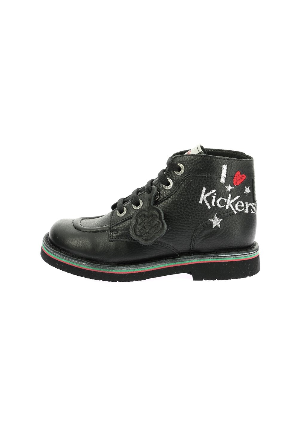 

Ботильоны на шнуровке COL Kickers, черный