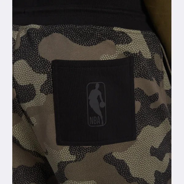 Шорты стандартного кроя Boss x nba slam_camo Boss, зеленый — фото 4