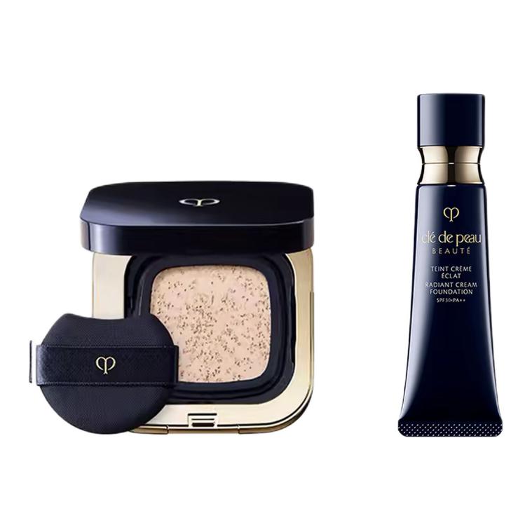 Набор макияжа атласный натуральный стойкий Clé De Peau Beauté