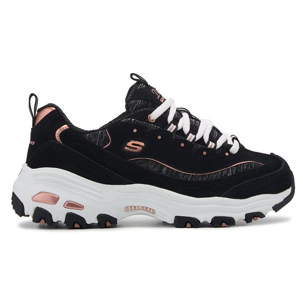 Кроссовки D'Lites от Skechers, black/rosegold — фото 2