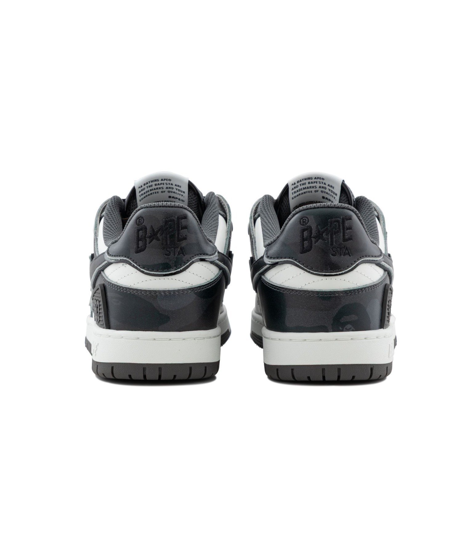BAPE SK8 STA #2 A BATHING APE, BLACK — фото 3
