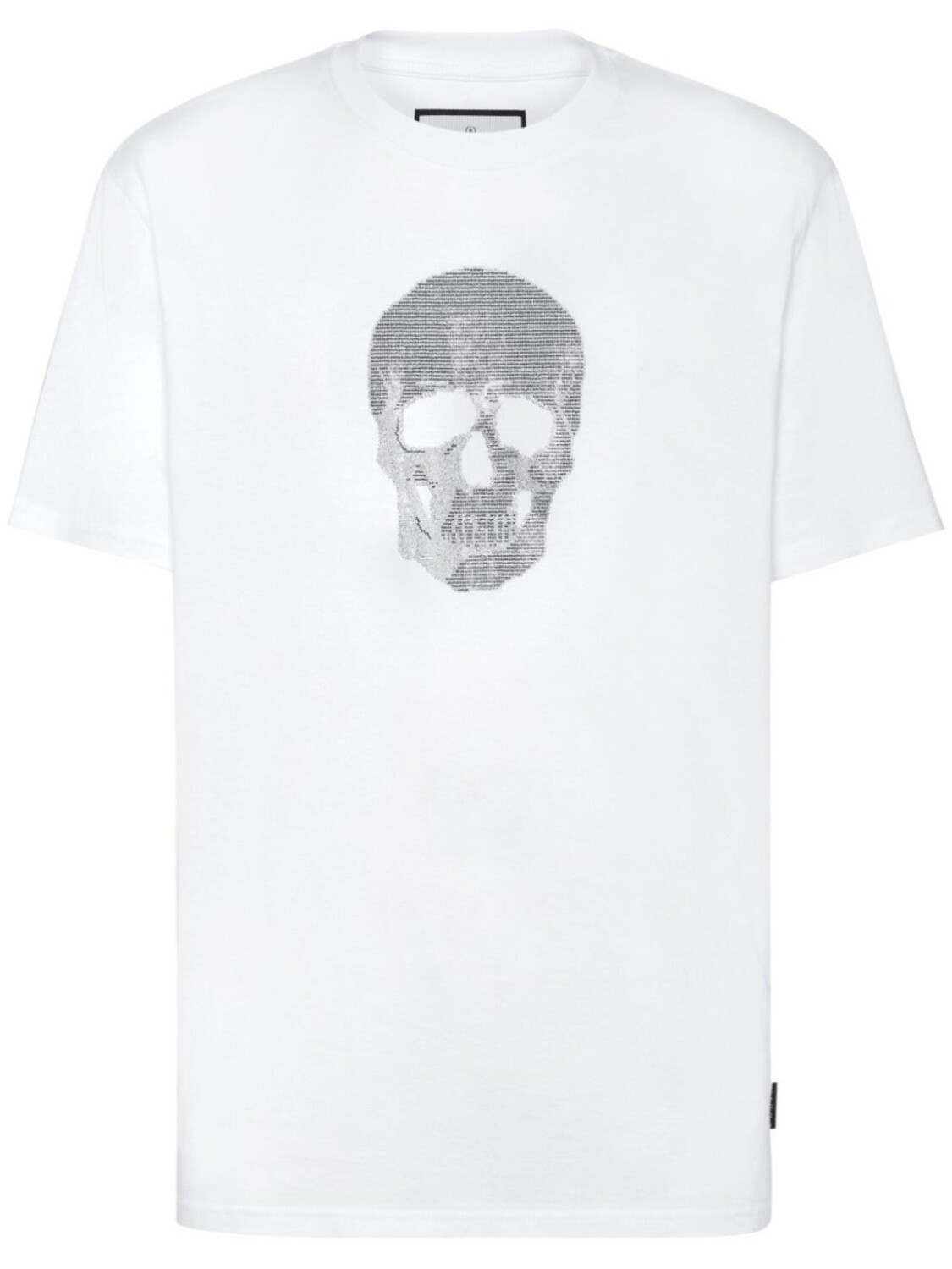 

Футболка Philipp Plein Crystal Skull, белый