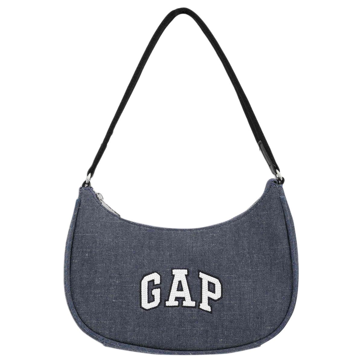 

GAP Хлопковая сумка через плечо малого размера женская черная синяя, Blue