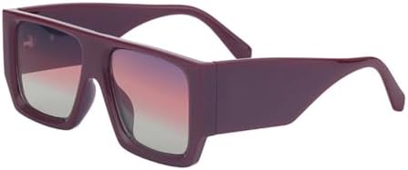 

Солнцезащитные очки с толстыми дужками, модель 2027, для женщин, винтажная оправа, солнцезащитные очки для мужчин, для путешествий и вождения, защита от УФ-излучения UV400 MTZJH, 6