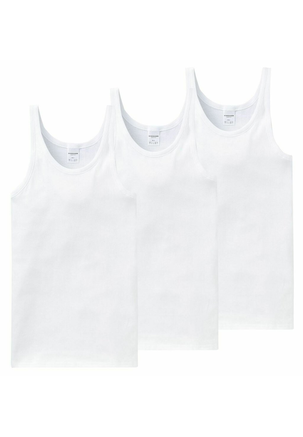 

Базовый слой 3ER PACK Schiesser, белый
