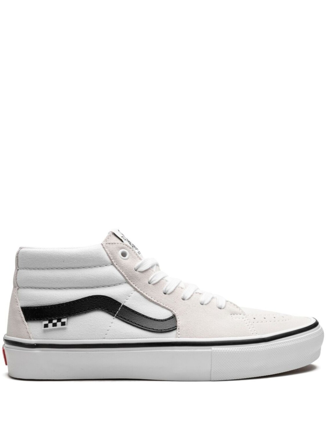 

Vans кеды Skate Grosso Mid White/Black, нейтральный цвет