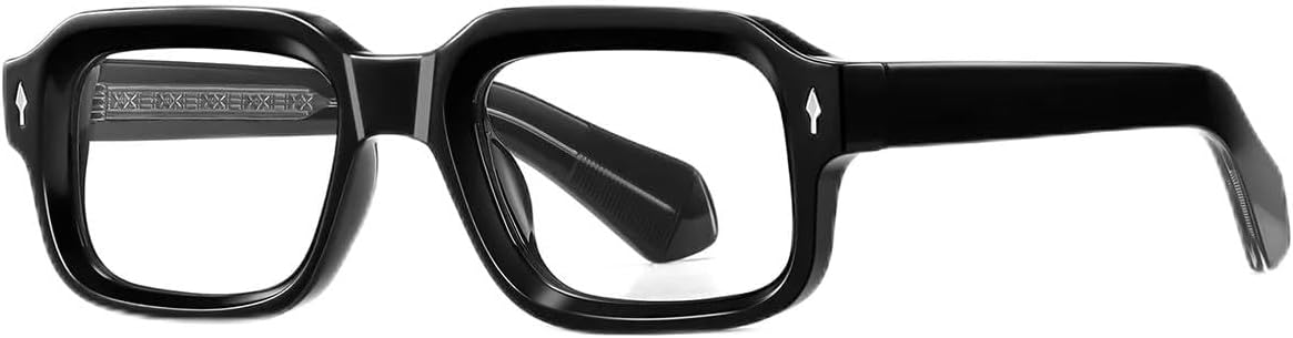 

Ретро-модные поляризованные солнцезащитные очки для женщин и мужчин, классический винтажный стиль, защита от УФ-излучения UV400, для активного отдыха VFDHN, Black Clear