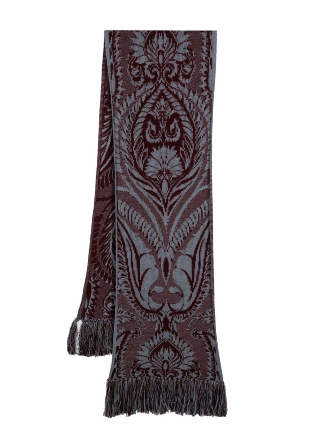 

ETRO жаккардовый шарф, синий