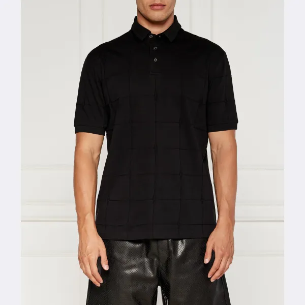 

Рубашка поло стандартного кроя Armani Exchange, черный
