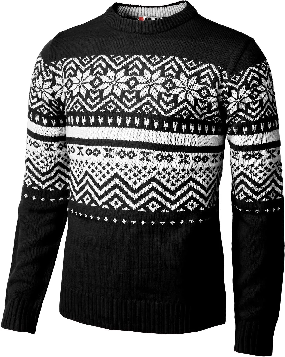 

Мужской свитер H2H Casual Slim Fit для праздничной вечеринки