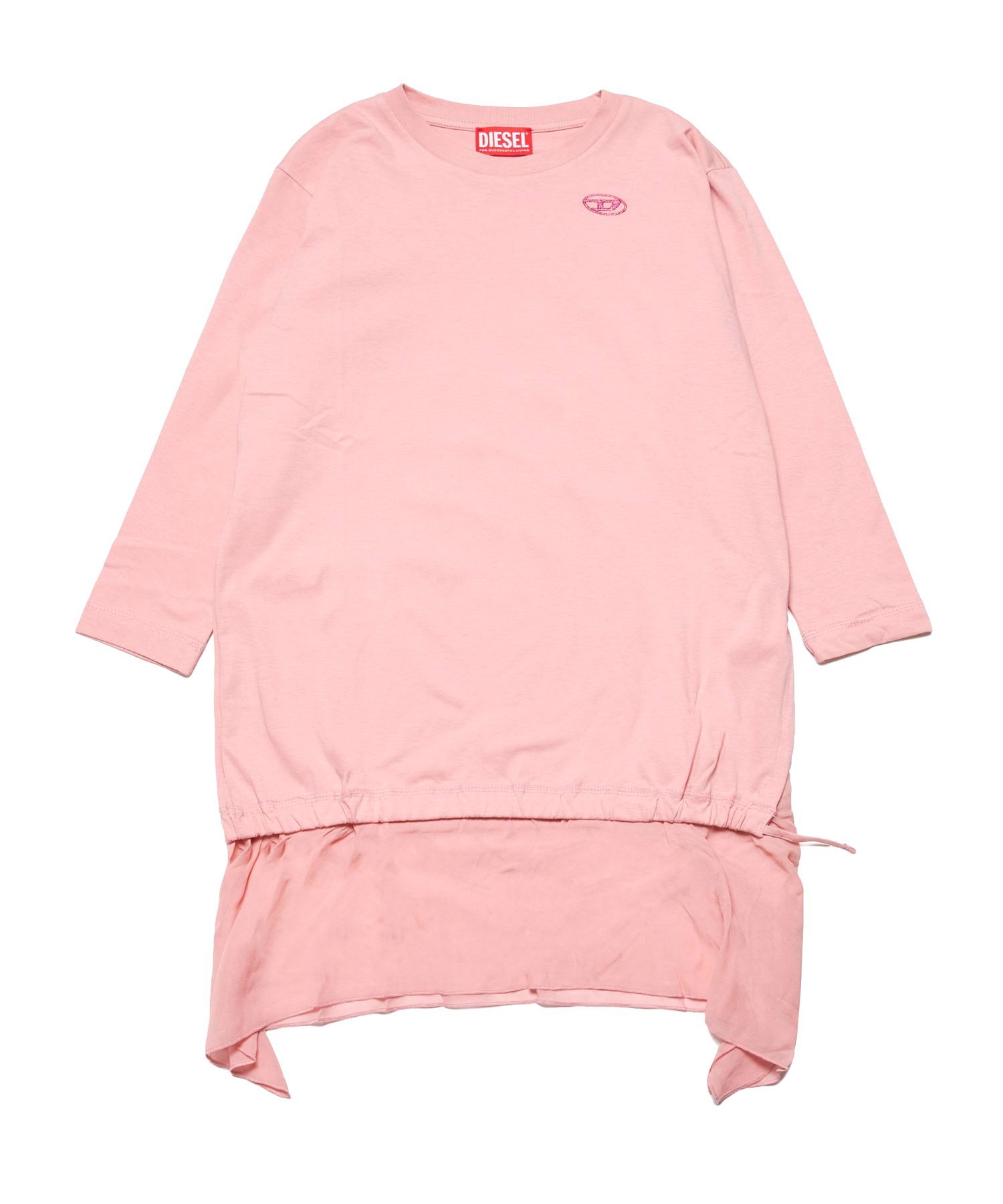 Детское и подростковое хлопковое платье DIESEL, Light pink