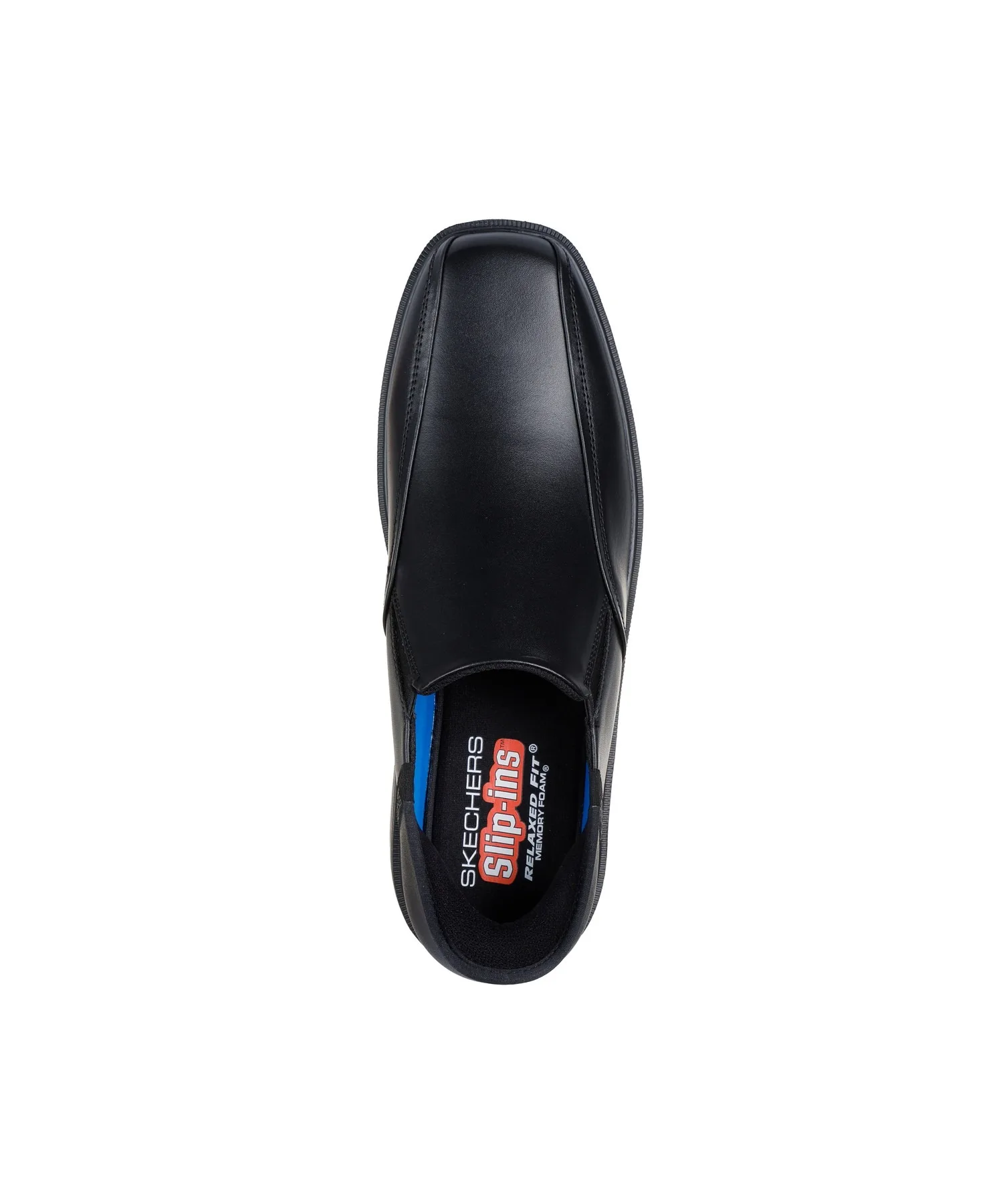 Мужские туфли без шнуровки Hands Free Slip-ins Relaxed Fit Caswell SKECHERS чёрные — фото 2