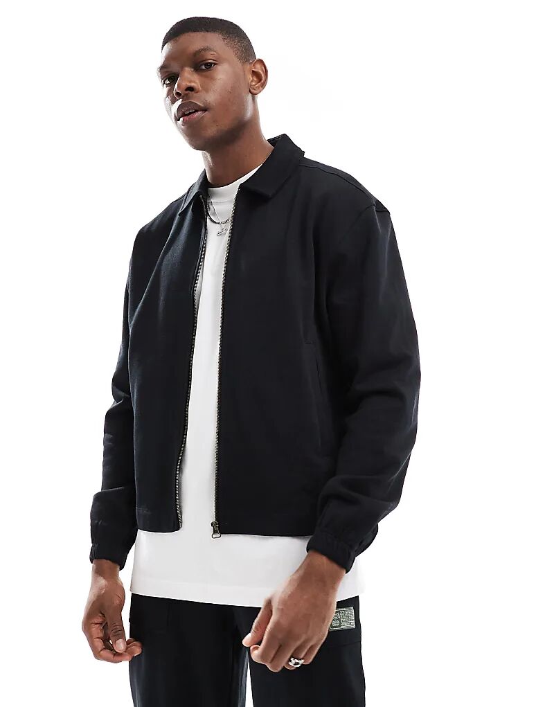 

Свободная куртка для спецодежды ASOS DESIGN черного цвета — часть комплекта, Черный, Свободная куртка для спецодежды ASOS DESIGN черного цвета — часть комплекта