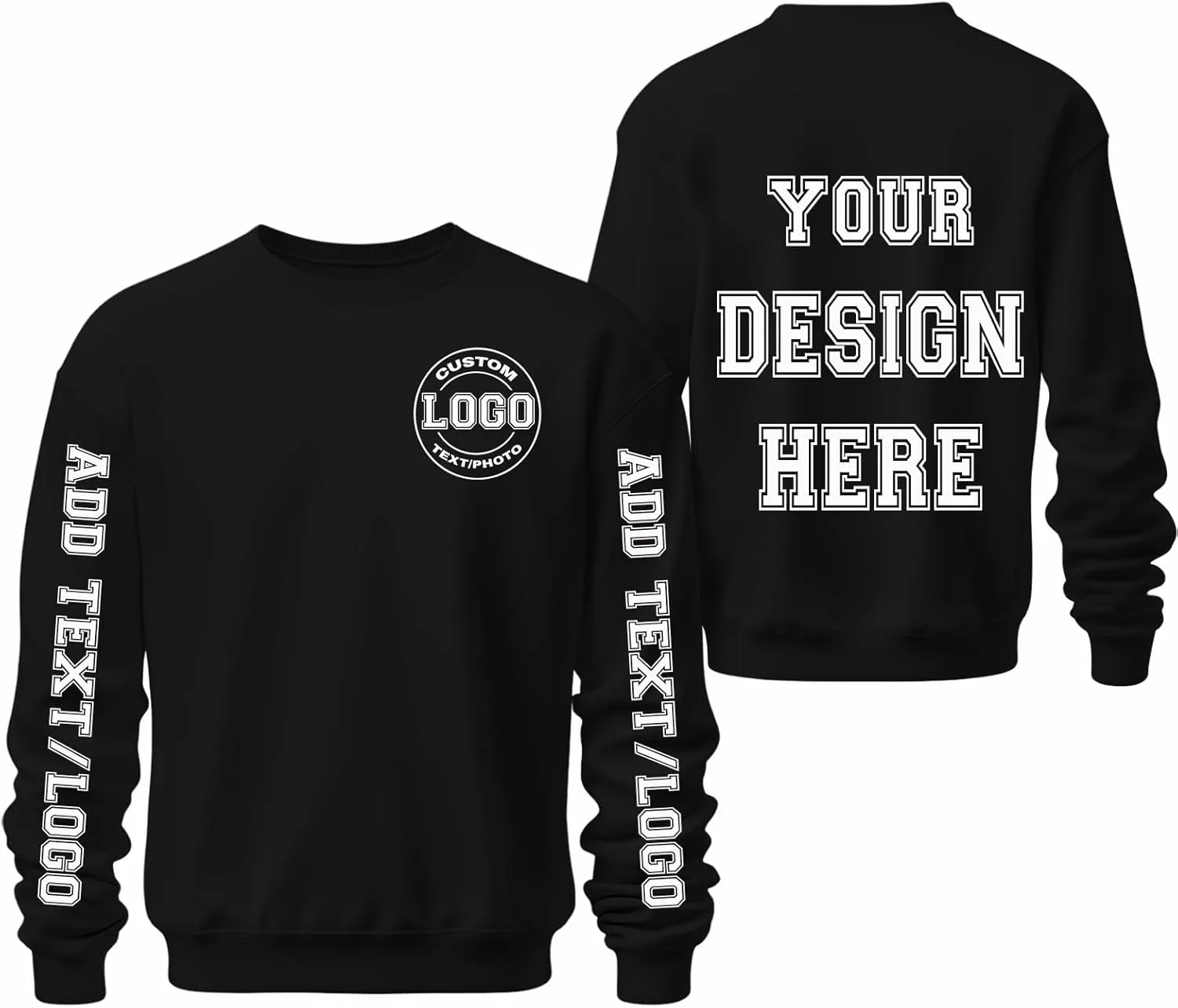 

Футболка с длинным рукавом Custom для мужчин