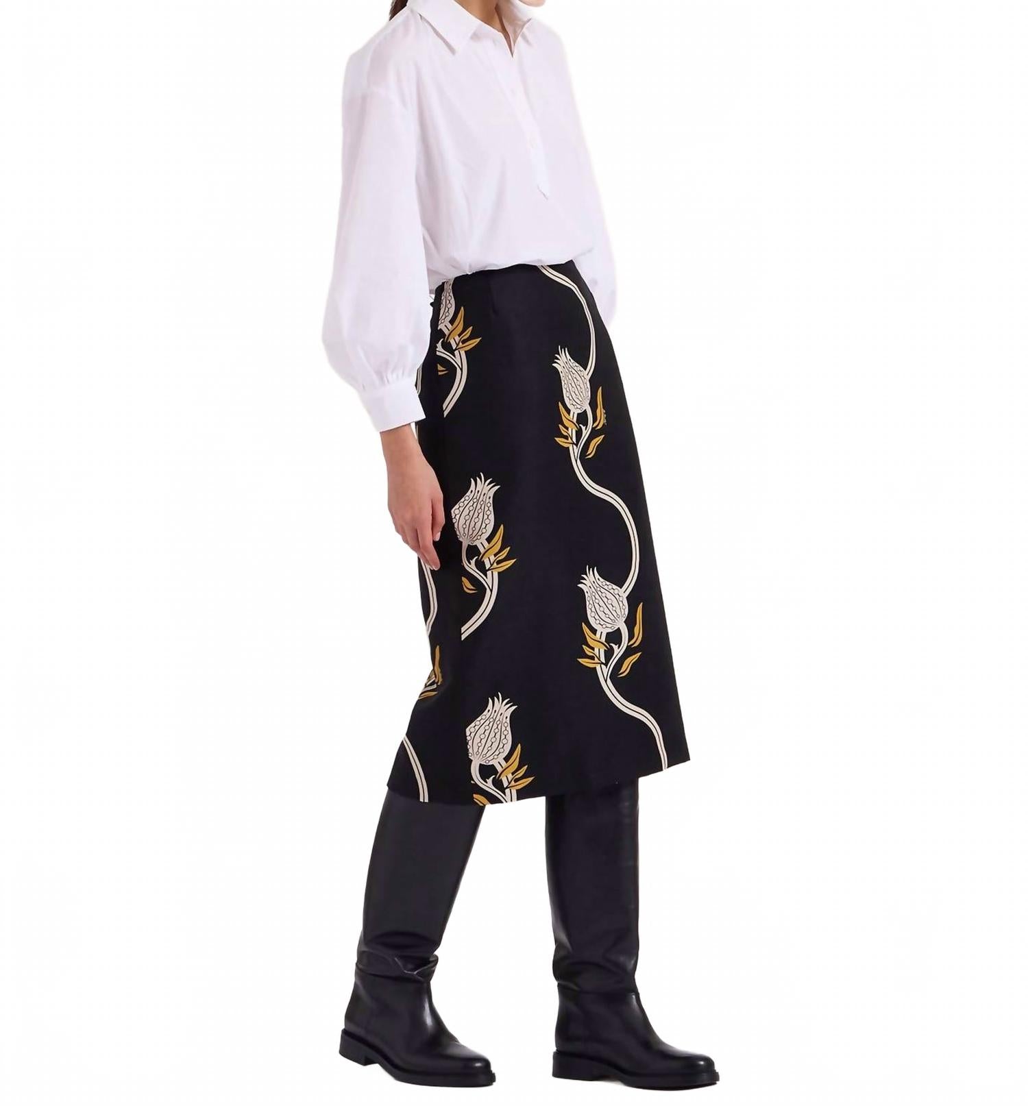 

Карандаш юбка в гранате LA DOUBLE J, Melograno