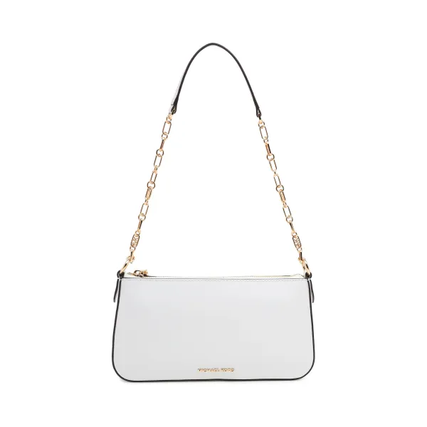 

Кожаная сумка через плечо Michael Kors, белый