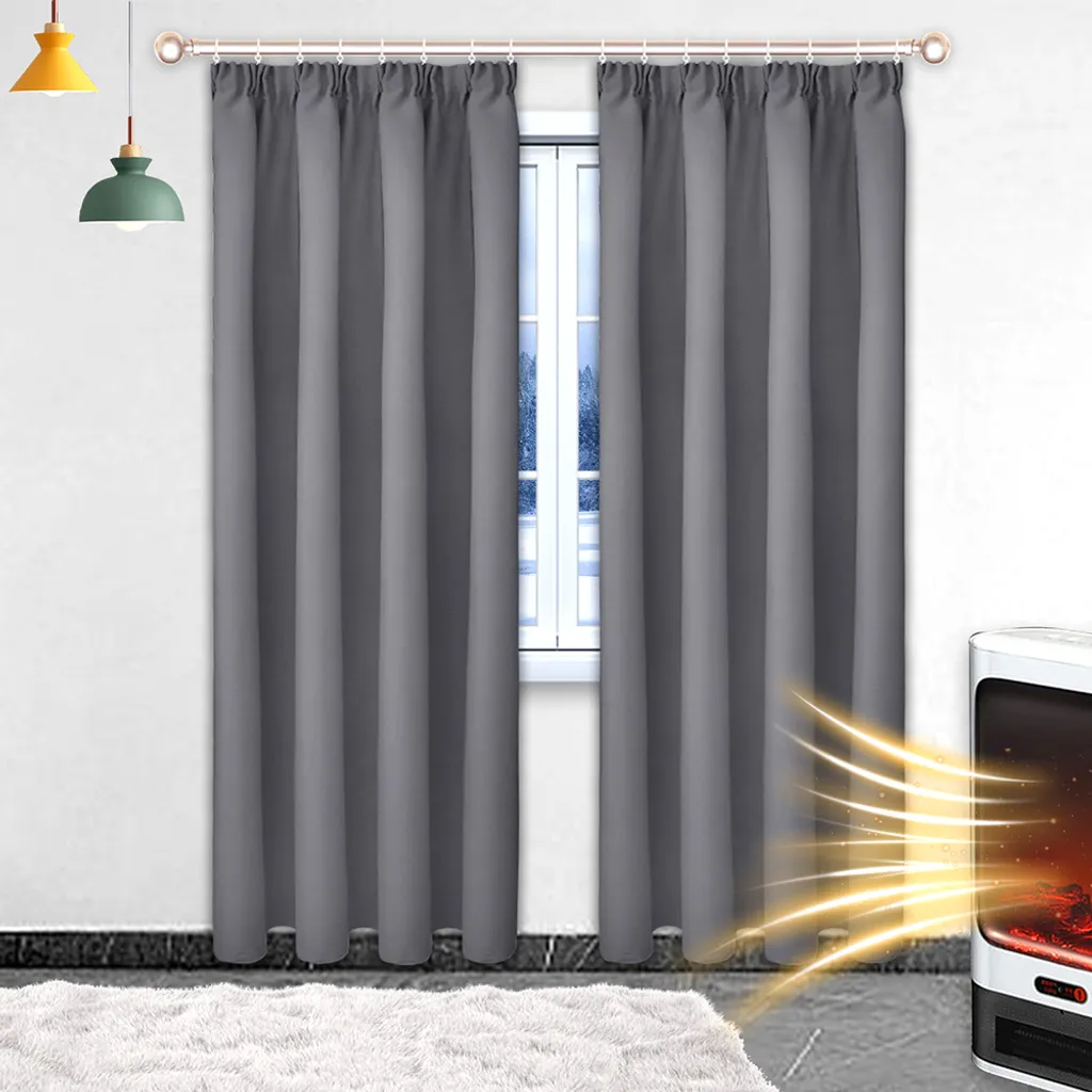 

Шторы Easy home, серый