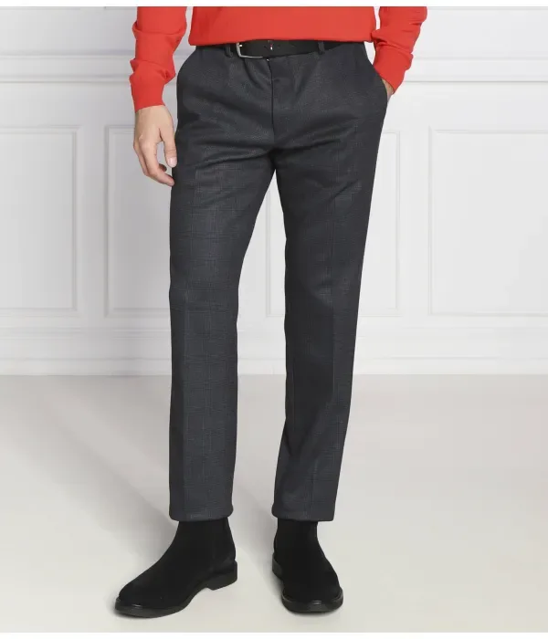 Брюки H-Genius-J-MM-224 slim fit Boss, графитовый — фото 3