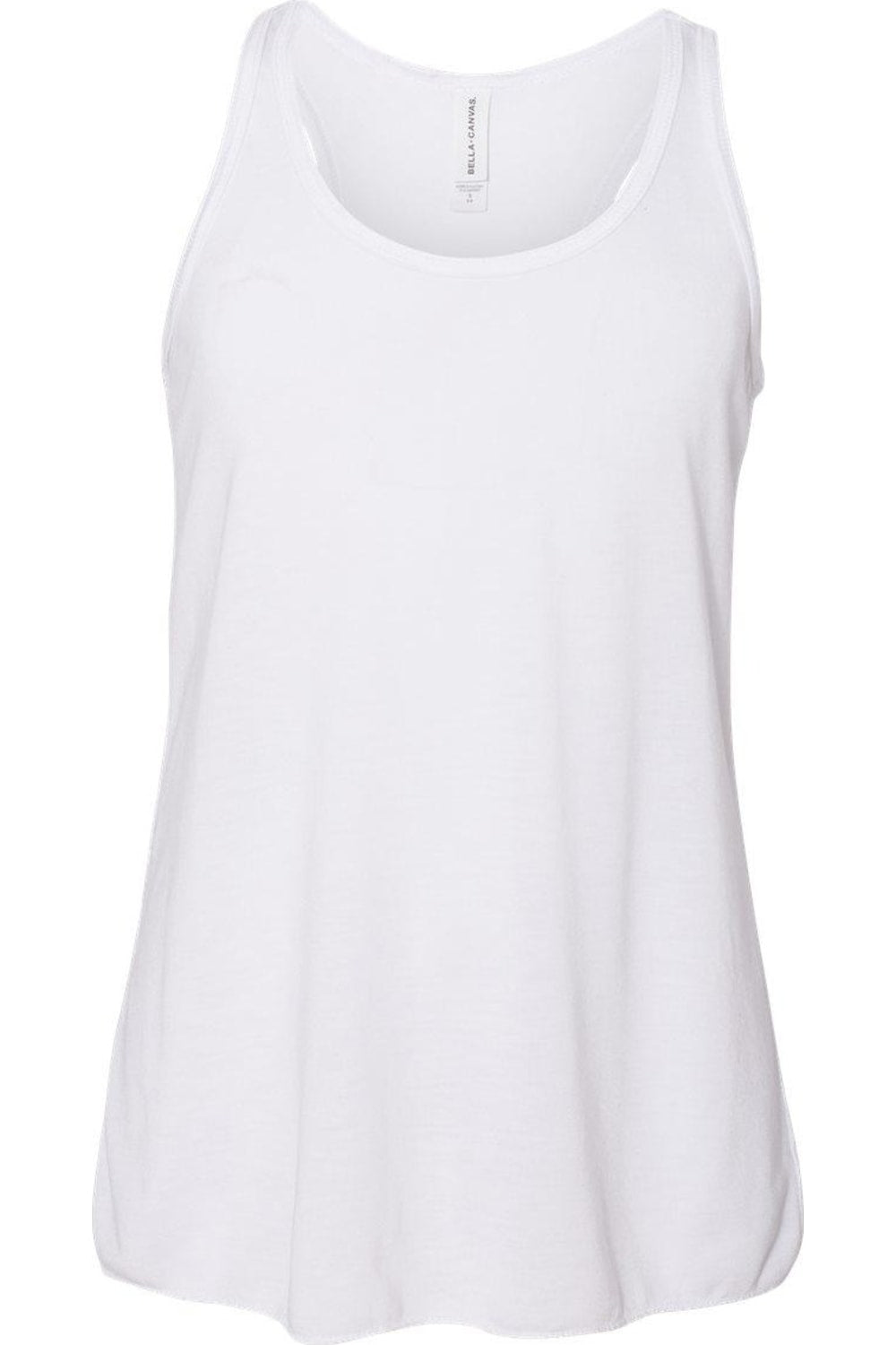 

Молодежная майка-борцовка BELLA + CANVAS Flowy, белый