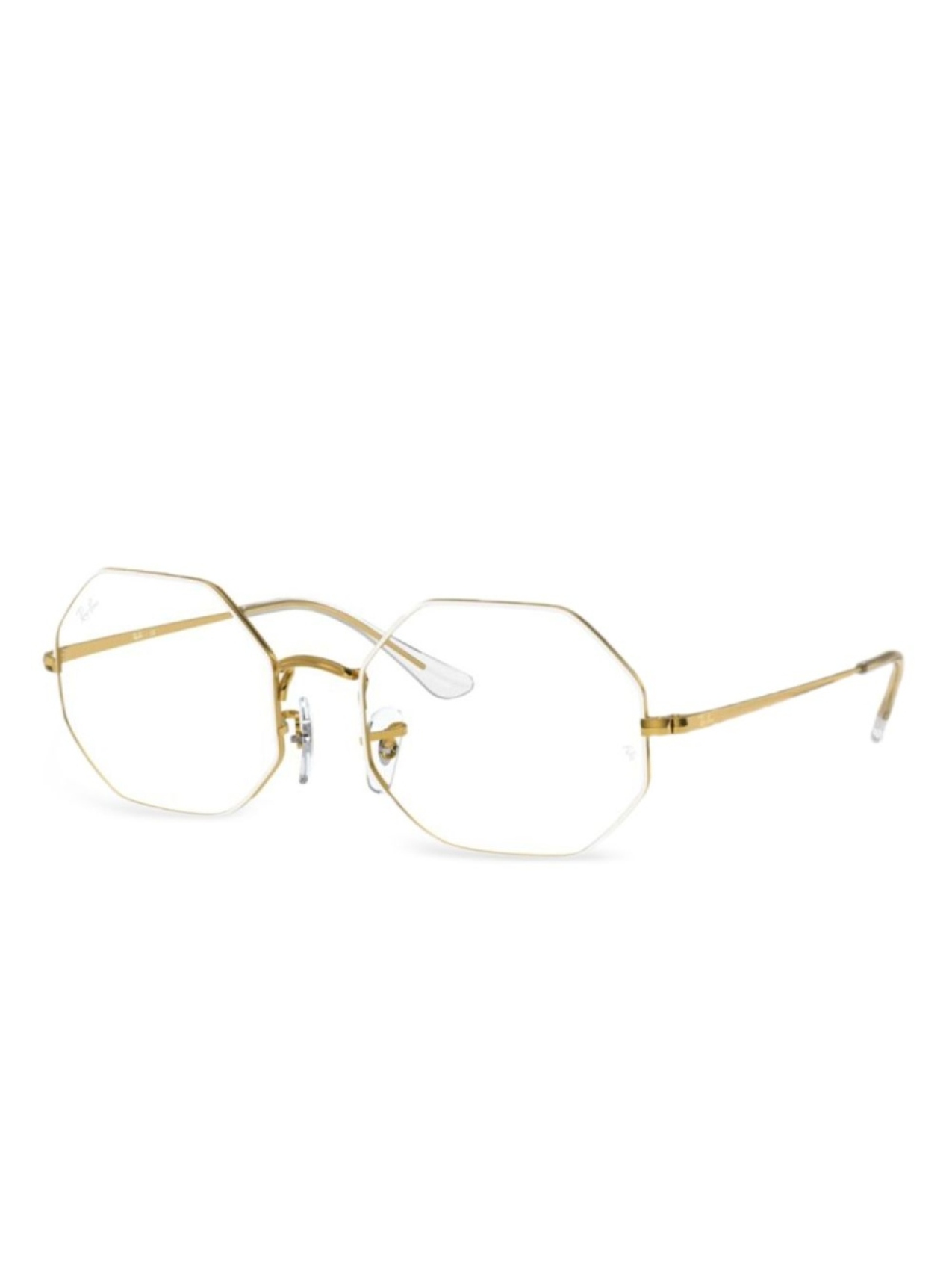 

Очки в восьмиугольной оправе Ray-Ban, золотой