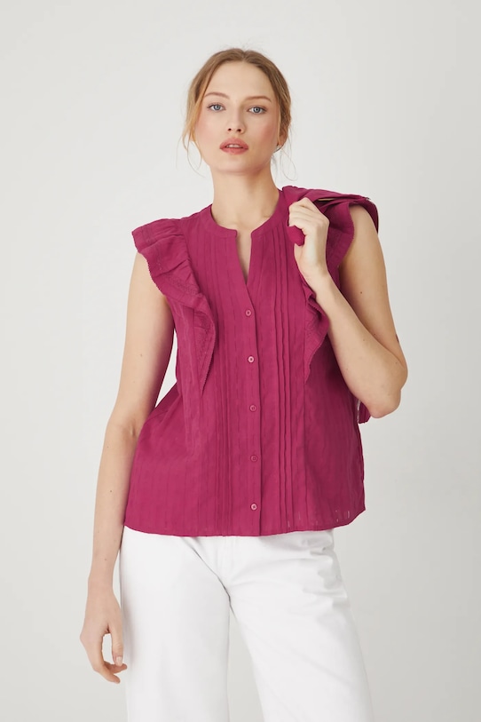 

Хлопковая блузка Medicine, красный