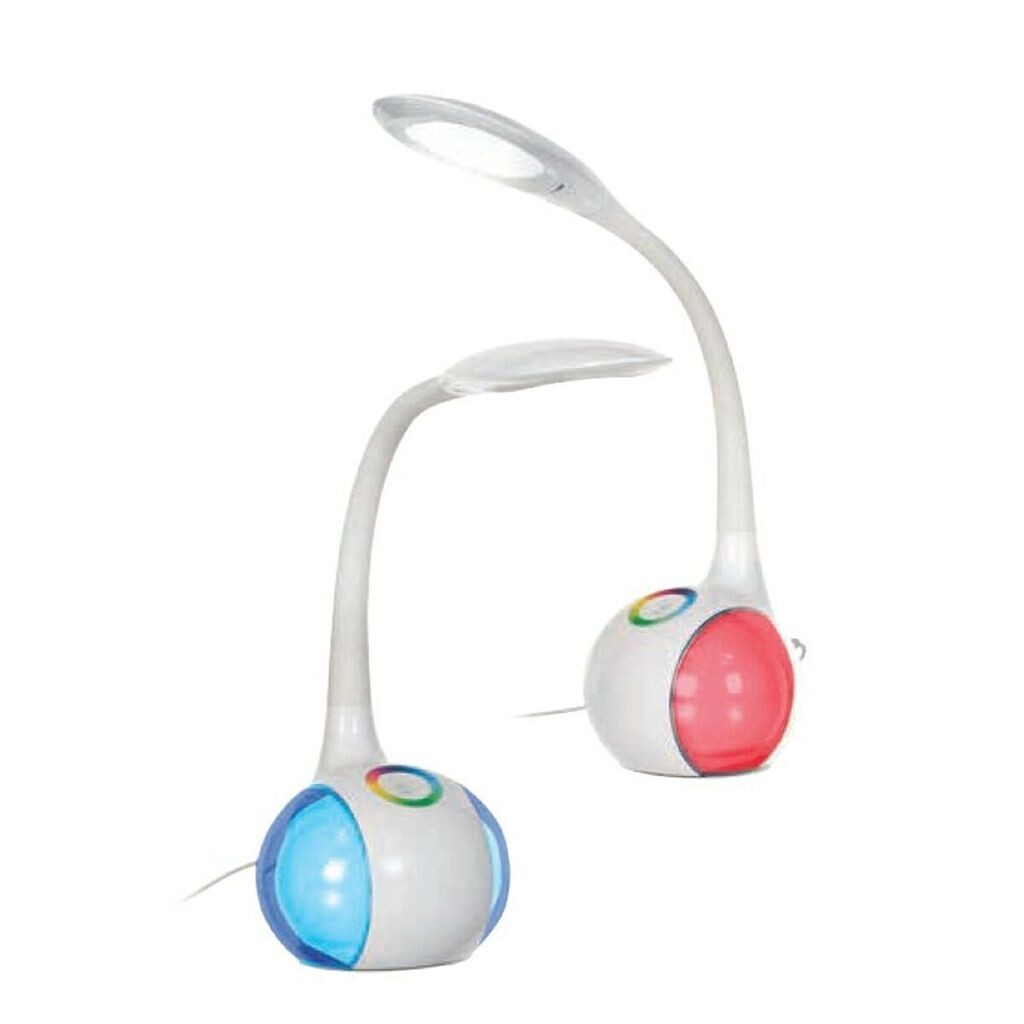 

ActiveJet AJE-RAINBOW RGB Color white 6W - настольная лампа (белый, детская комната, кабинет, CE, RoHS, LED, питание от переменного тока)