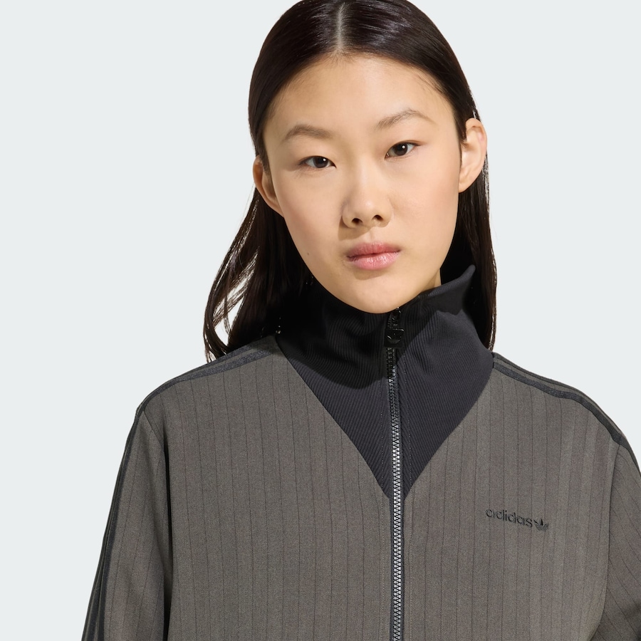 Толстовка с капюшоном на молнии ADIDAS ORIGINALS Tailored Tracksuit, оливковый — фото 4