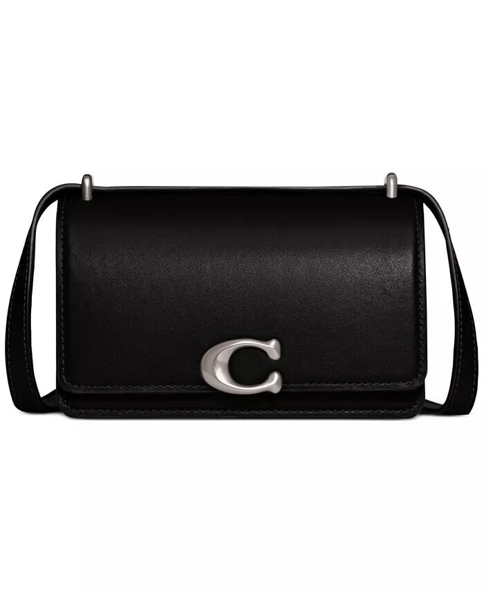 

Роскошная сумка Bandit Crossbody из изысканной телячьей кожи COACH, черный