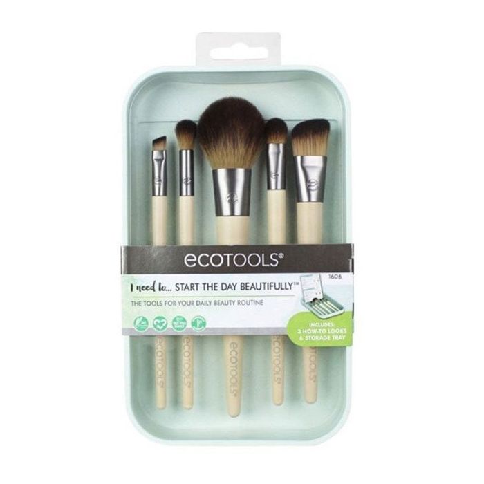 

Набор косметики Start The Day Beautifully Kit Set 5 Brochas Ecotools, 5 unidades