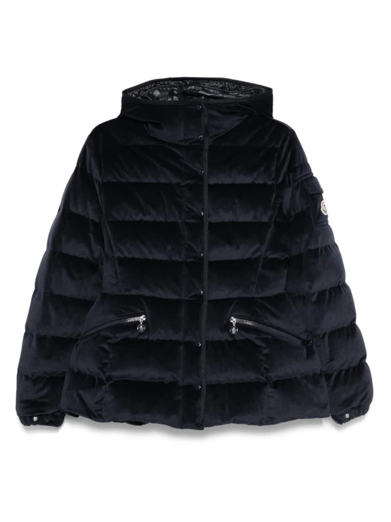 

Куртка-пуховик с капюшоном Moncler, синий