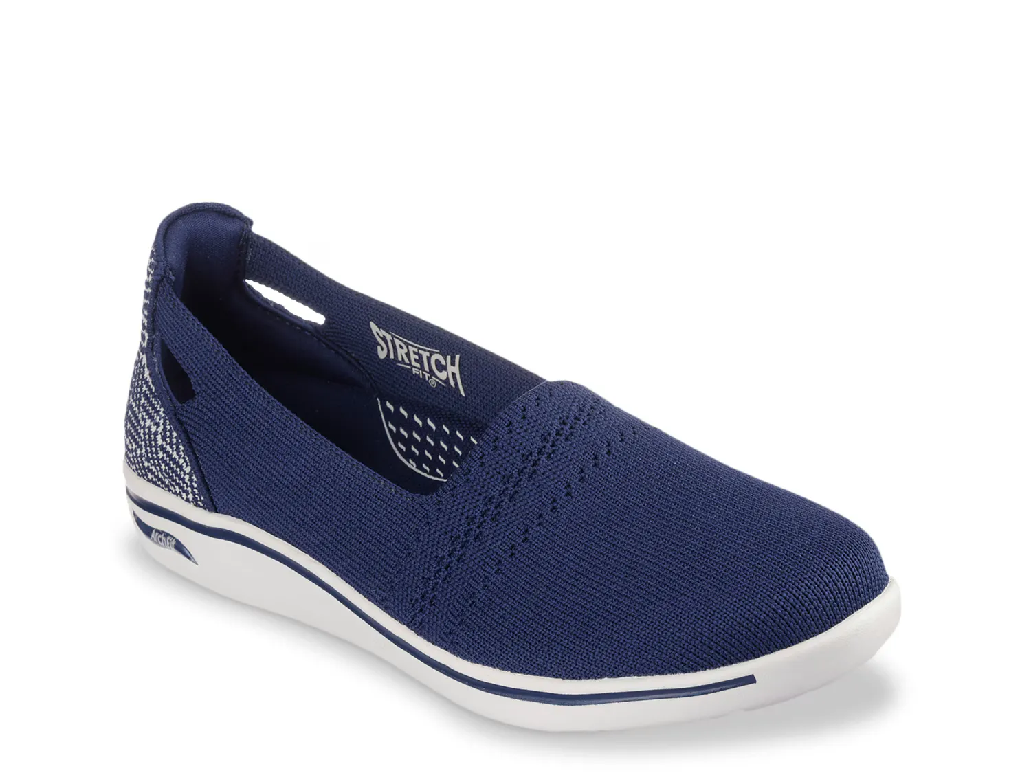 

Слипоны Arch Fit Jasper Uplift Slip-On Skechers, темно-синий